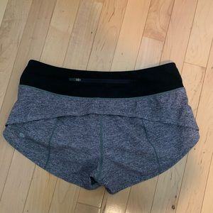 lulu lemon gray shorts 2.5